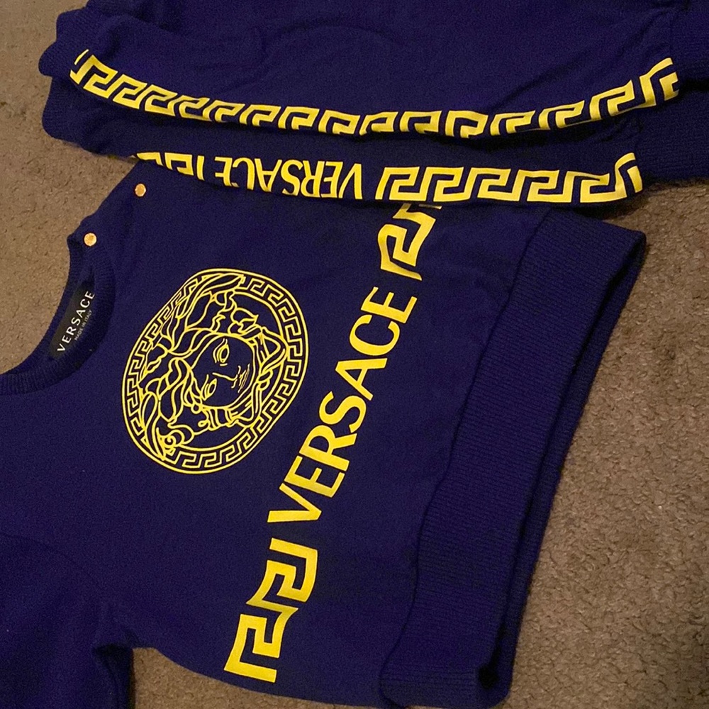 Toddler boy Versace sweat outfit